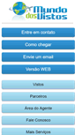 Mobile Screenshot of mundodosvistos.com.br